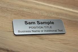 Silver ID Badge