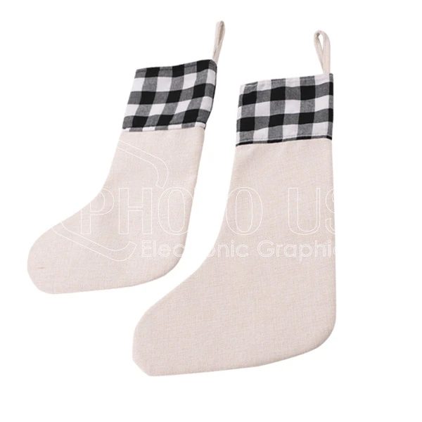Black Christmas Stocking
